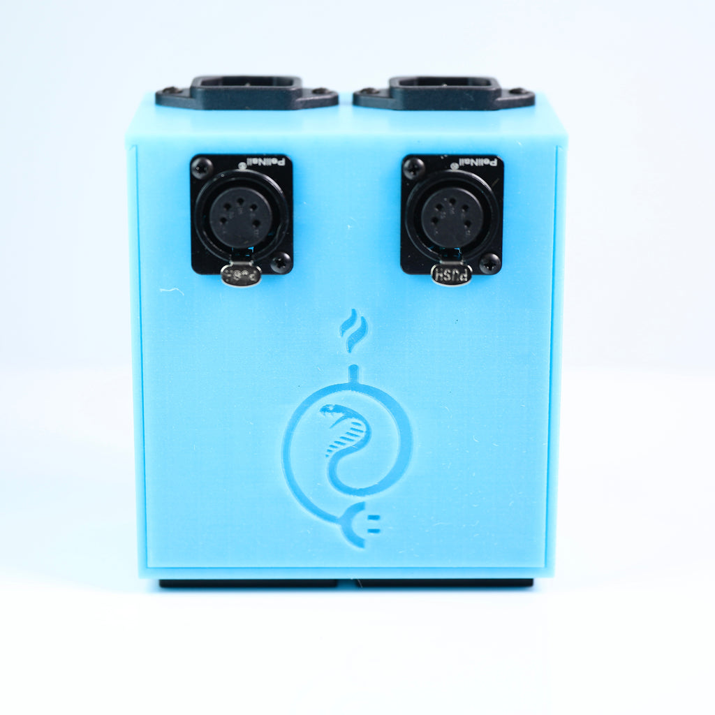 *New V2 XXL-Dual Cobra 3D PRINTED E-NAIL (Baby Blue Show Edition)