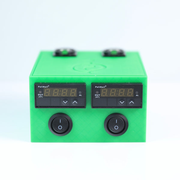 *New V2 XXL-Dual Cobra 3D PRINTED E-NAIL (UV GREEN Show Edition)