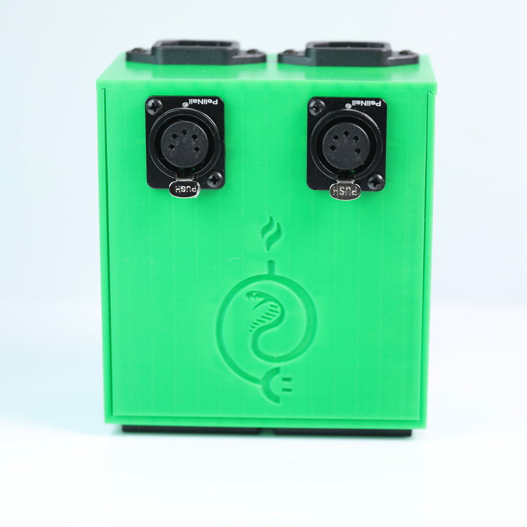 *New V2 XXL-Dual Cobra 3D PRINTED E-NAIL (UV GREEN Show Edition)
