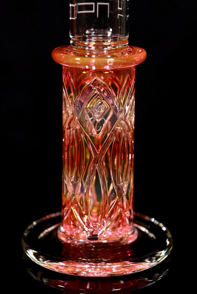 Avantgarde Glass-  Fumed Tube with Blasted Tube