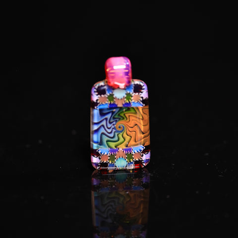 Hefe Glass- Telemagenta Pendant