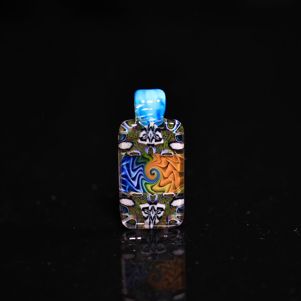 Hefe Glass- MoonStone Pendant