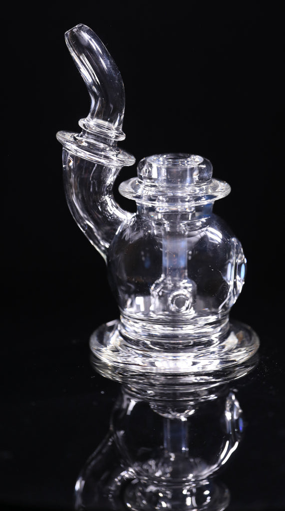 Baby Gorilla Glass- Clear Bubbler