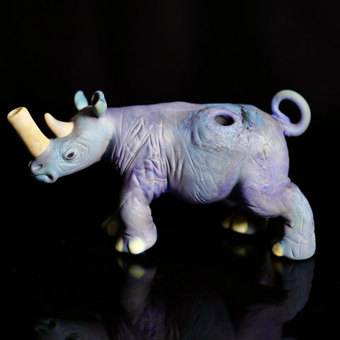 Hardman Art Glass- Rhino