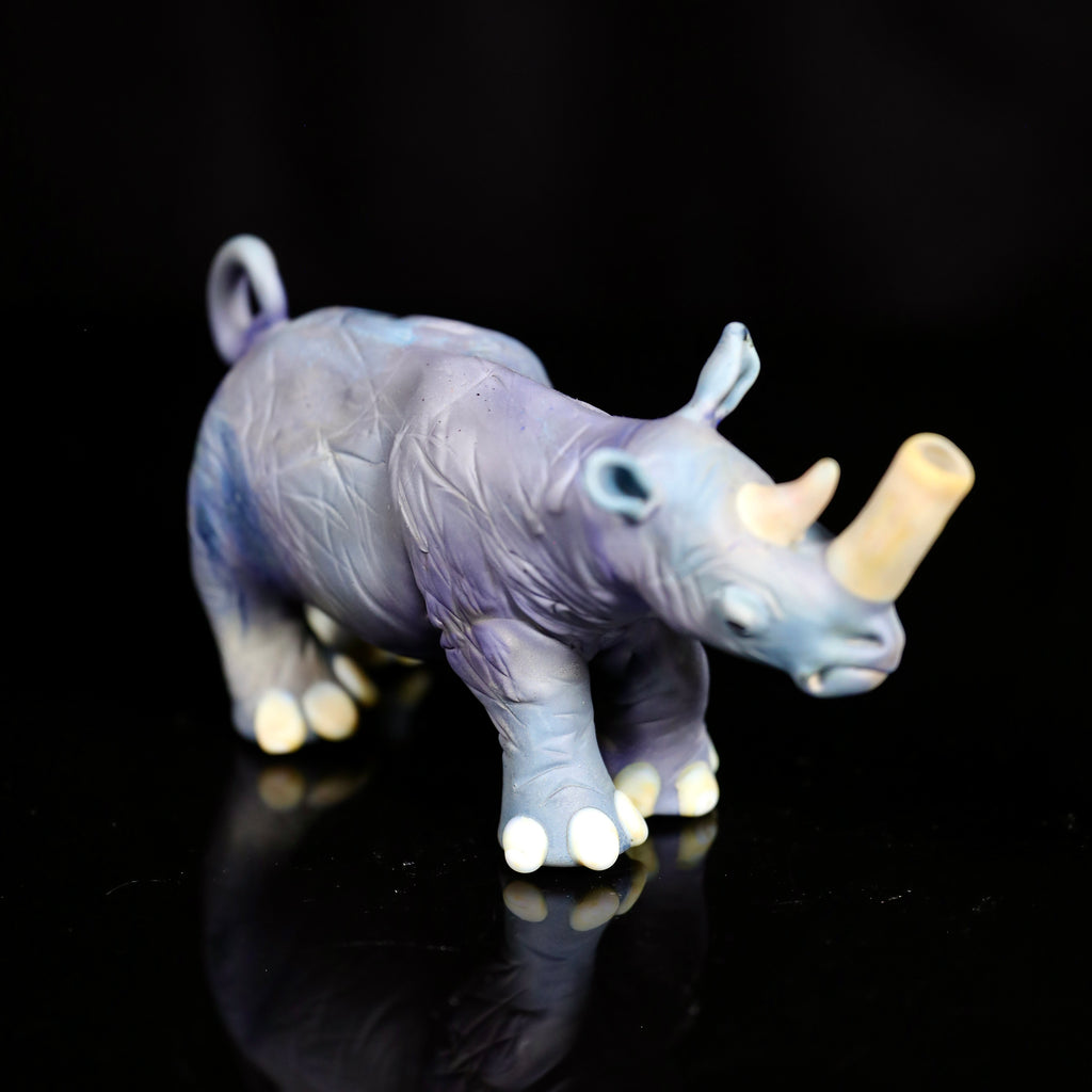 Hardman Art Glass- Rhino