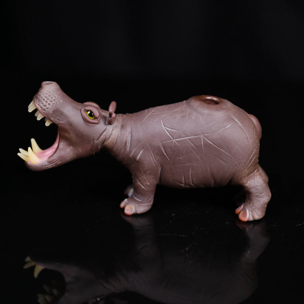 Hardman Art Glass- Hippo