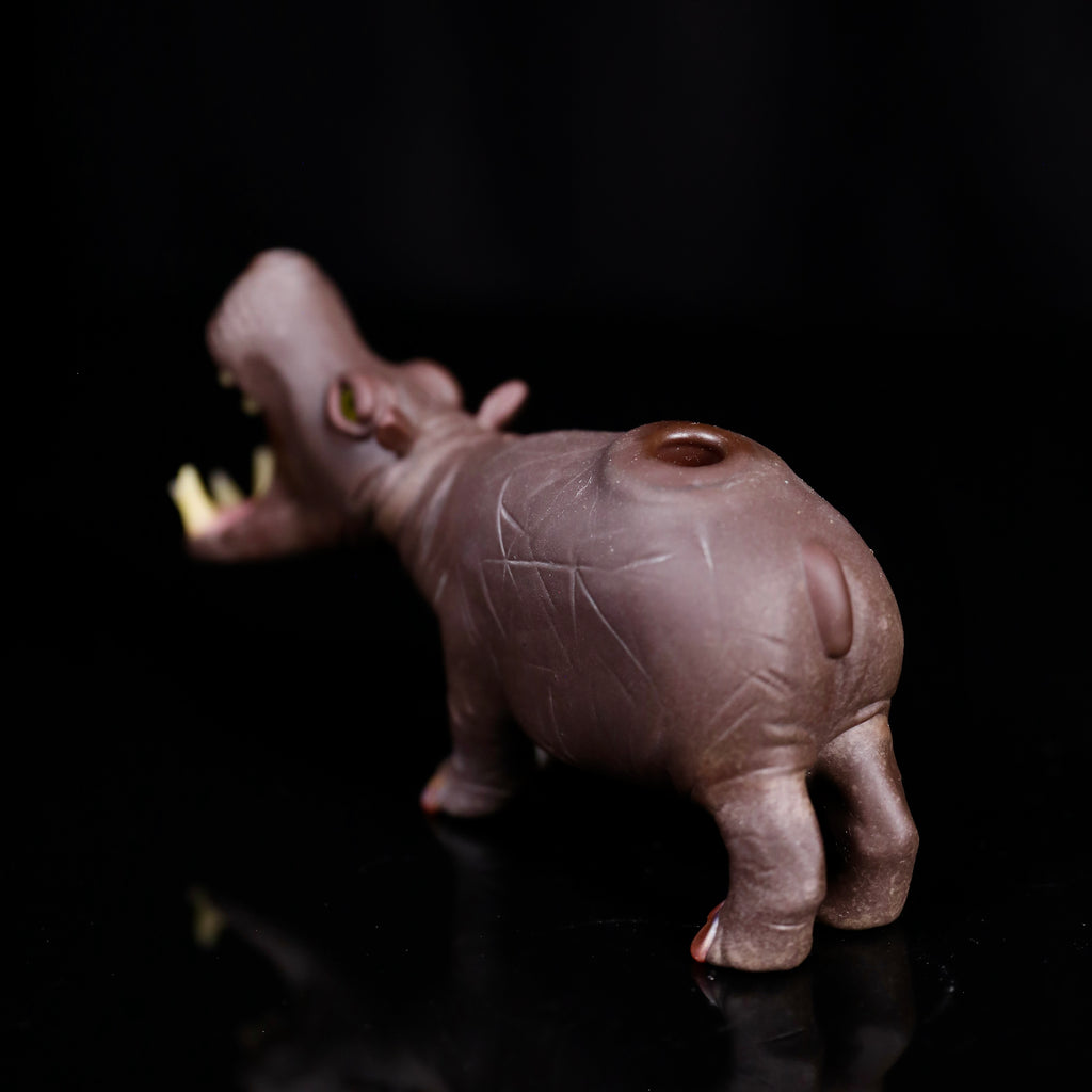 Hardman Art Glass- Hippo