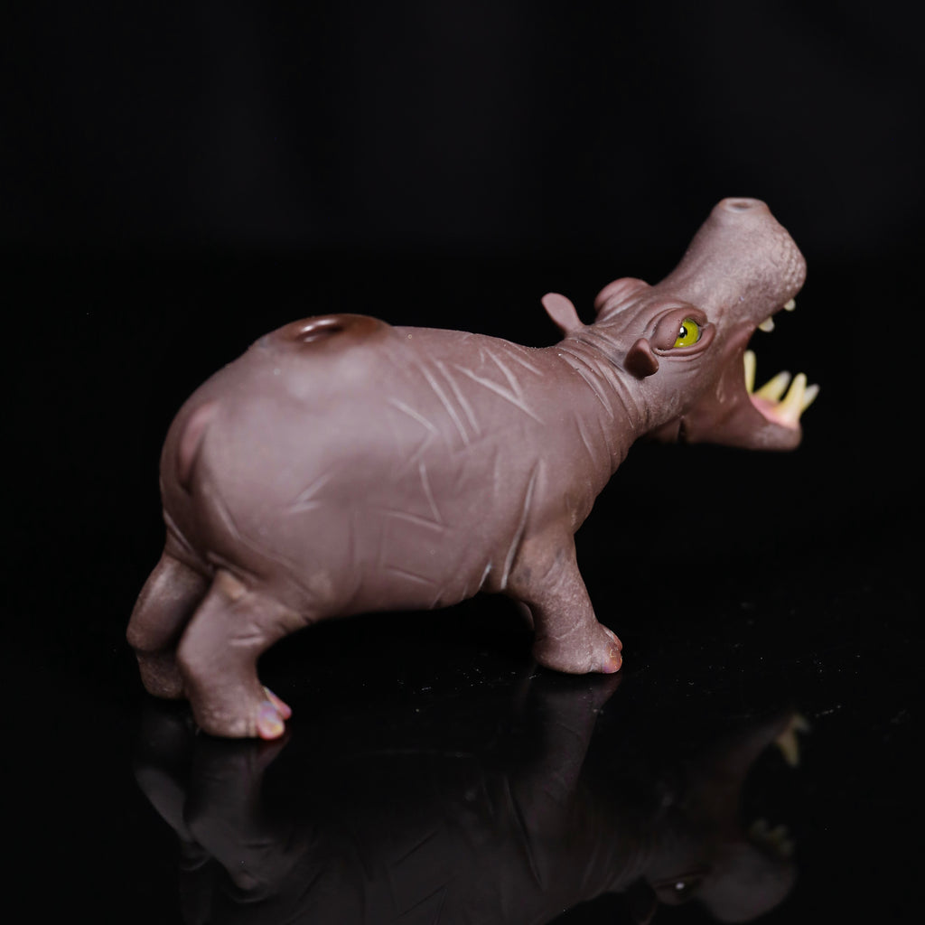 Hardman Art Glass- Hippo