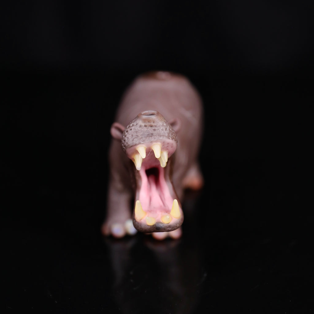 Hardman Art Glass- Hippo