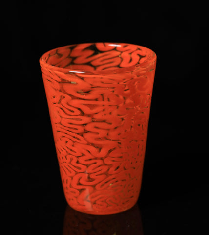 Algae- Orange Glass Pint