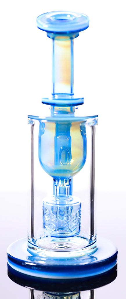 Fatboy Glass-BlueStar Dust Over Ghost - Full Taurus incycler