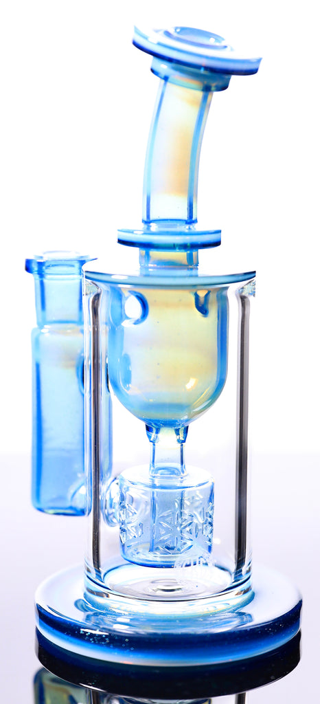 Fatboy Glass-BlueStar Dust Over Ghost - Full Taurus incycler