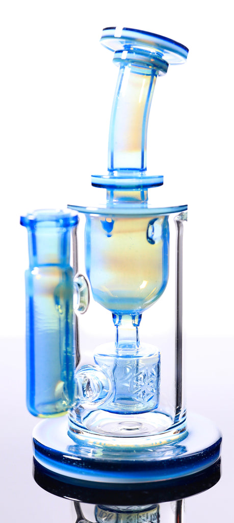 Fatboy Glass-BlueStar Dust Over Ghost - Full Taurus incycler