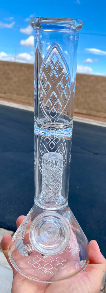 Opinicus9- Double Perc Beaker