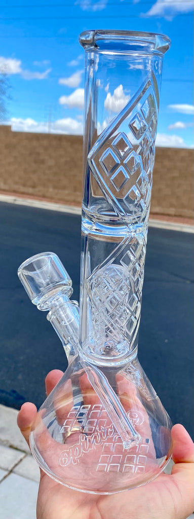Opinicus9- Double Perc Beaker