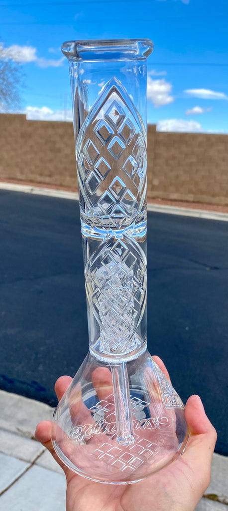 Opinicus9- Double Perc Beaker