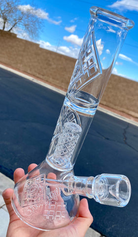 Opinicus9- Double Perc Beaker