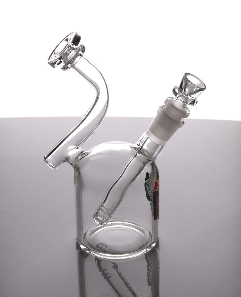 Zob 75mm Bubbler W/rasta decals