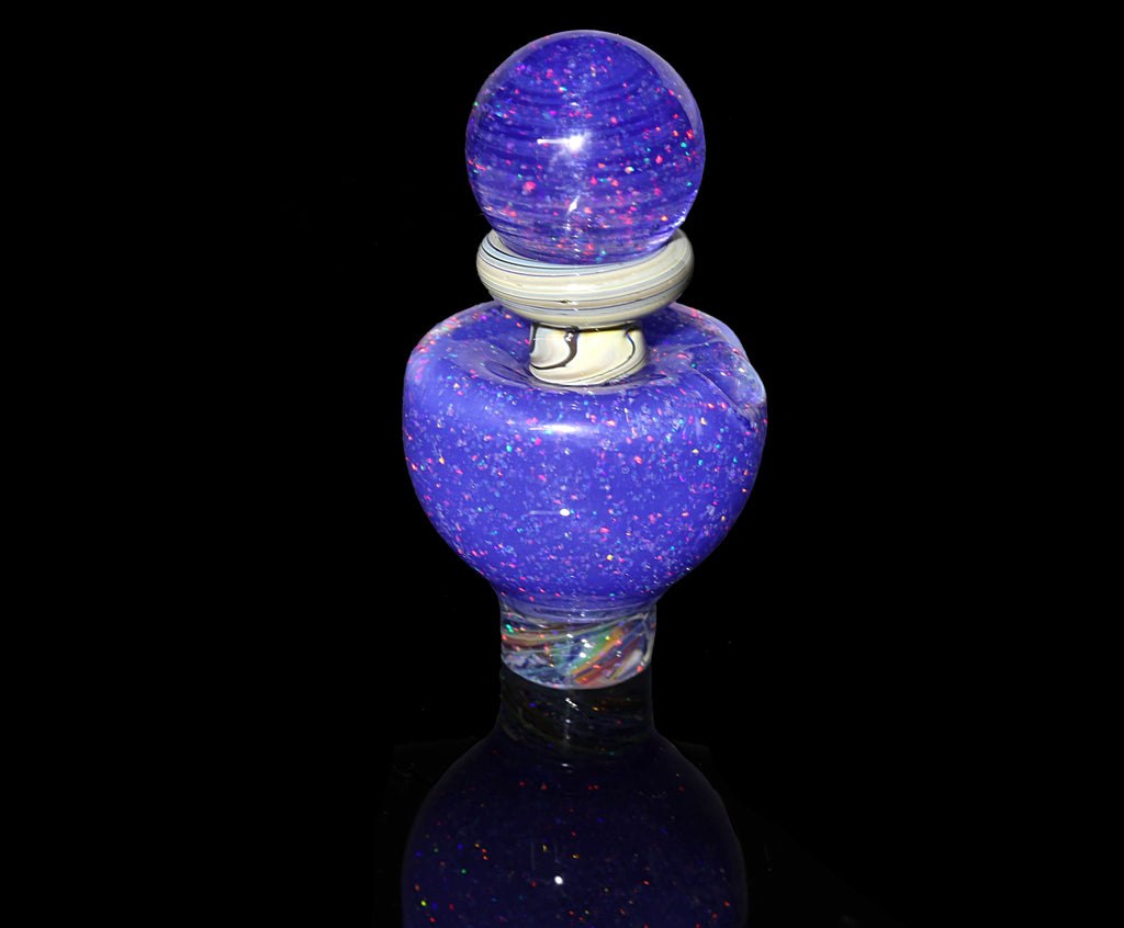 Blue Satin Spinner cap