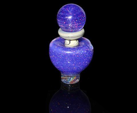 Blue Satin Spinner cap