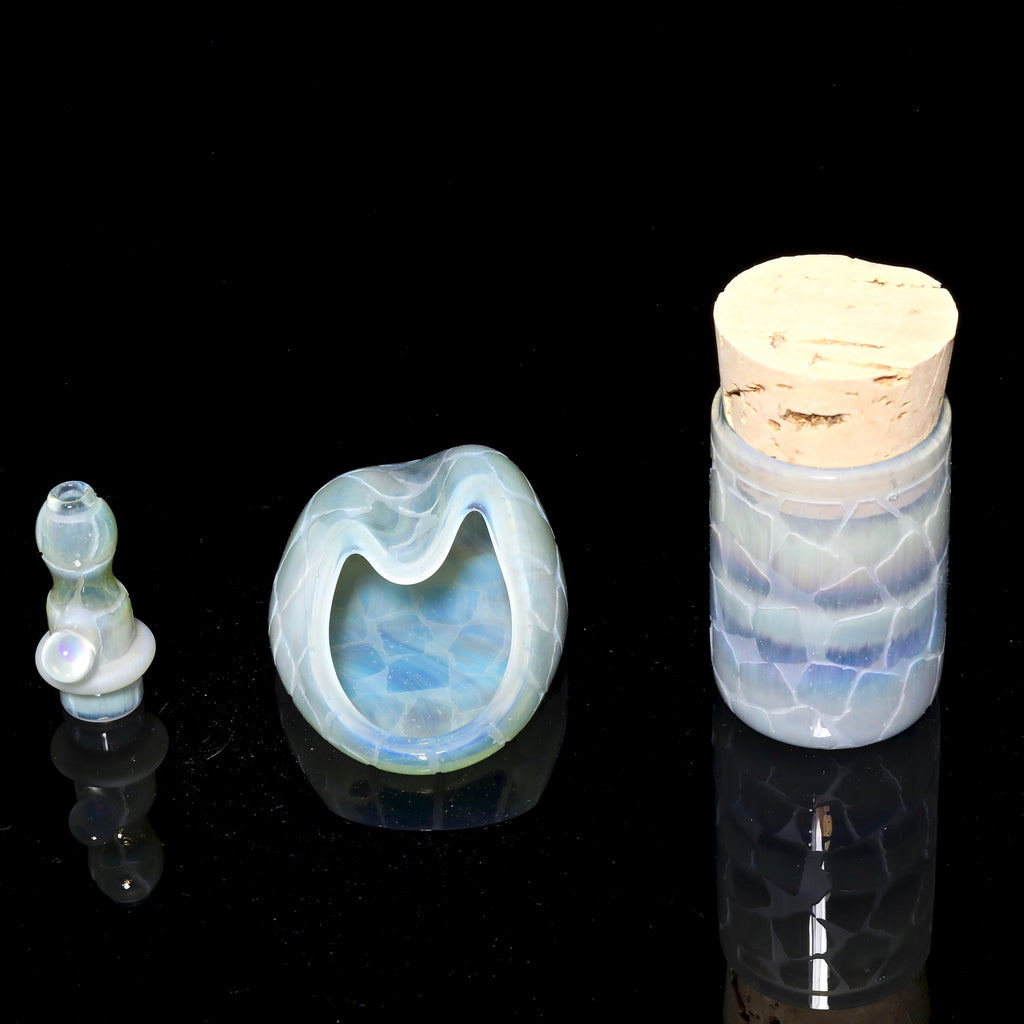 Rooster Glass- Hydro Grotto Set