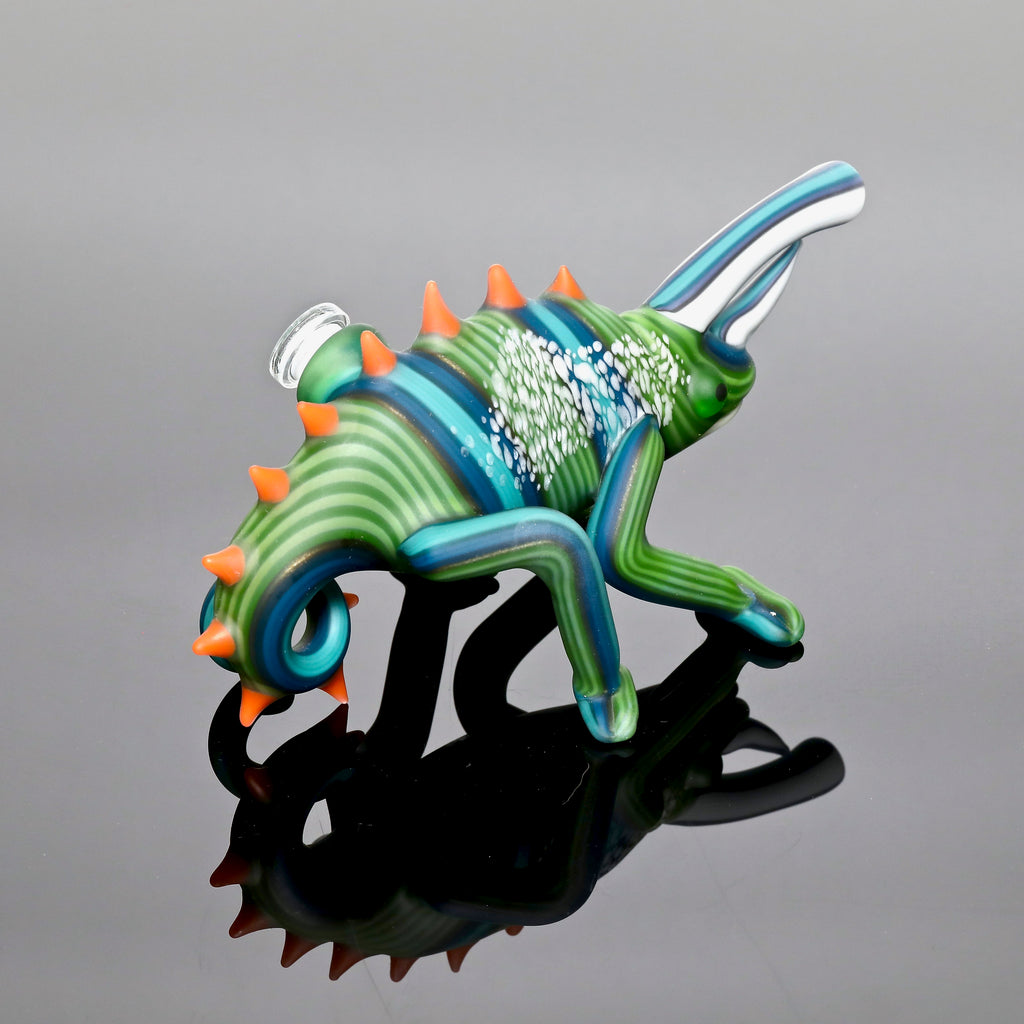 Hardman Art Glass-G&B Chameleon