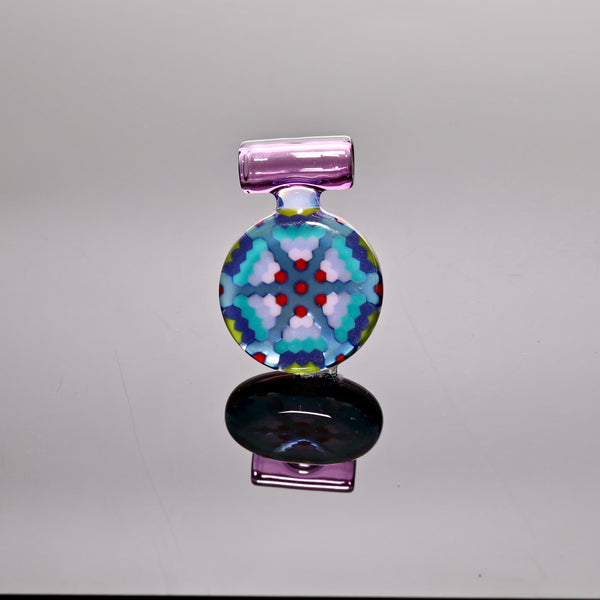 Certo Glass- Purple Rain Murrine Pendant