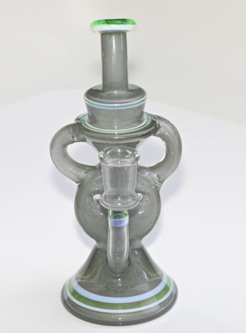 A1 Glass gray and mint Recycler