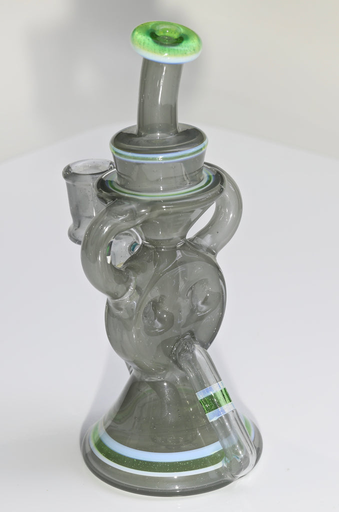 A1 Glass gray and mint Recycler
