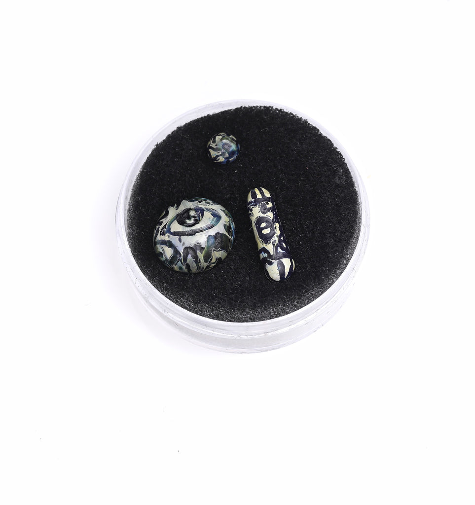 Trevy Metal Green Slupper Set