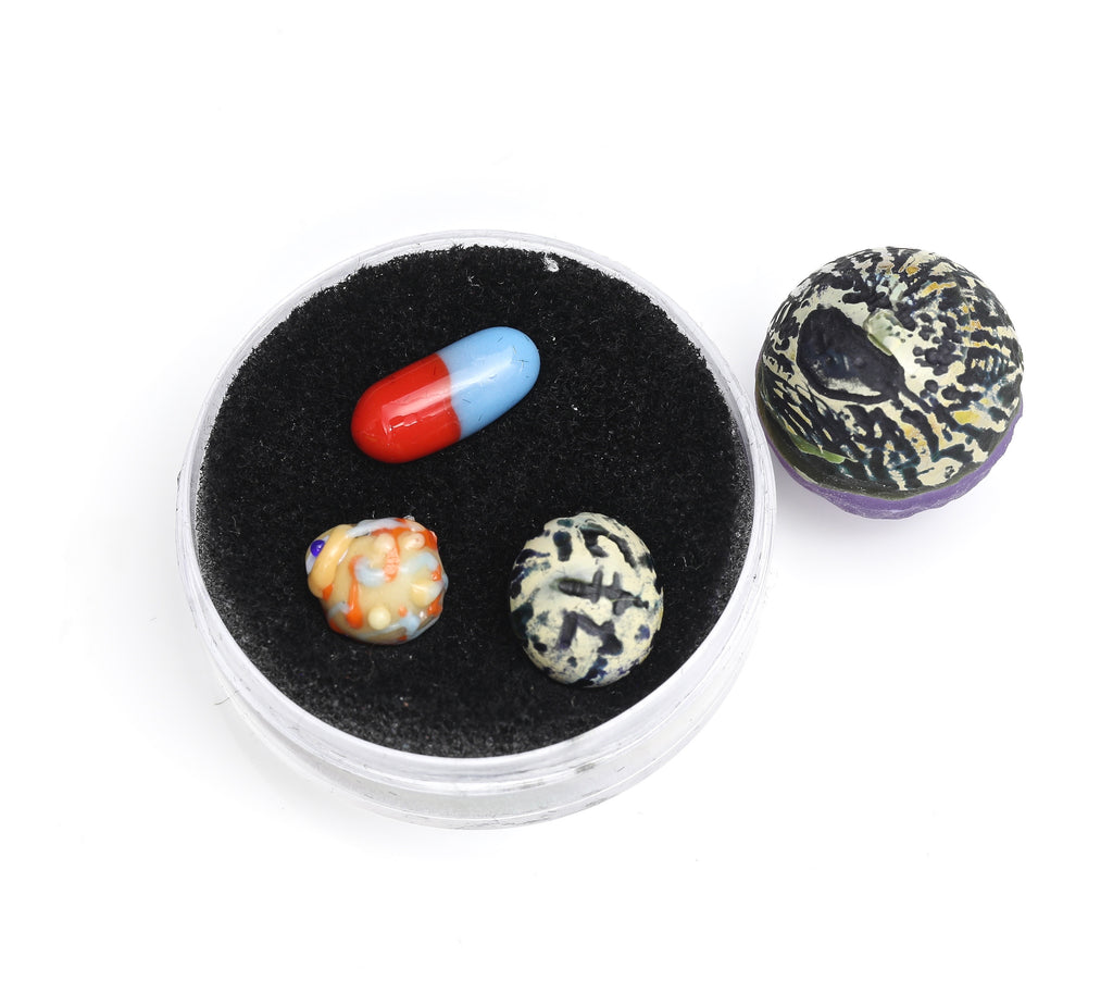 Trevy Metal Slupar Set with Marble