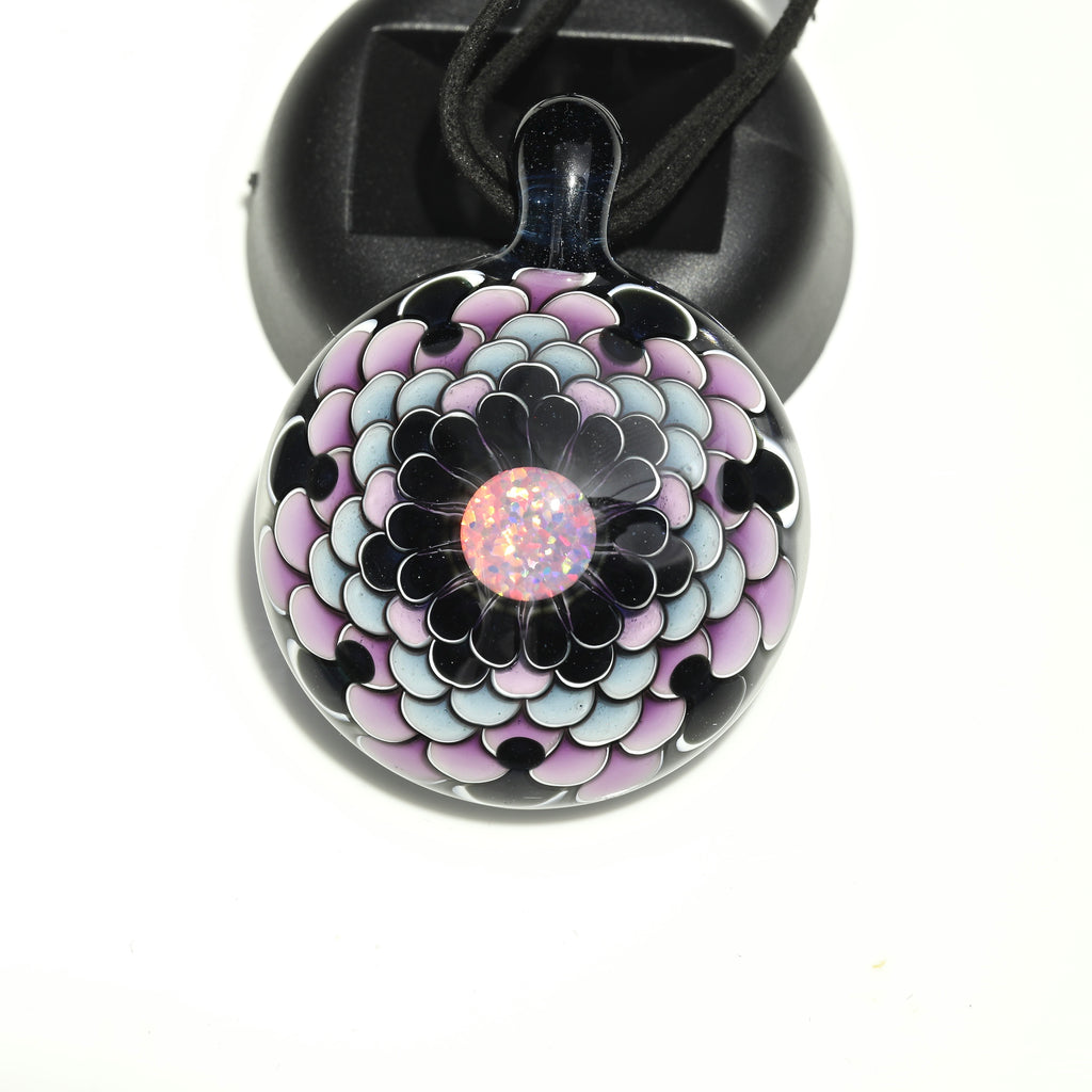 Juju Glass Pink & Mint Large Opal