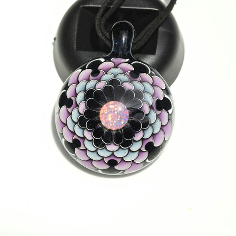 Juju Glass Pink & Mint Large Opal