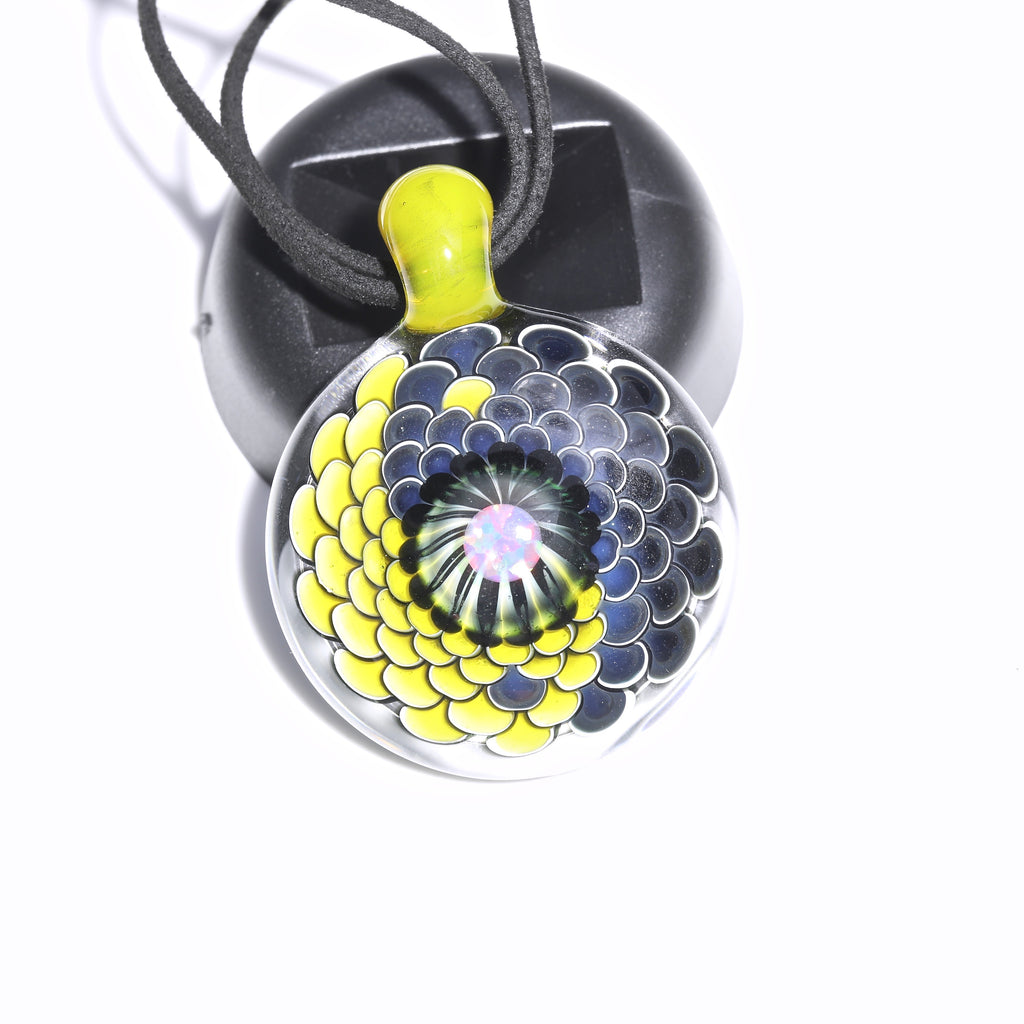 Juju Glass Blue & Yellow