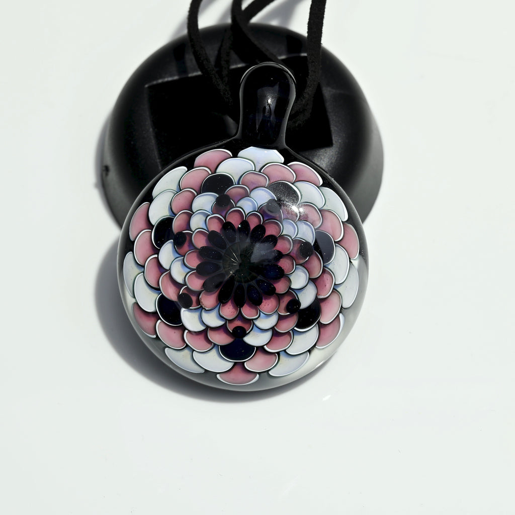 Juju Glass Pink & white