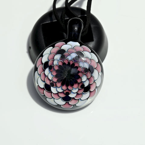 Juju Glass Pink & white