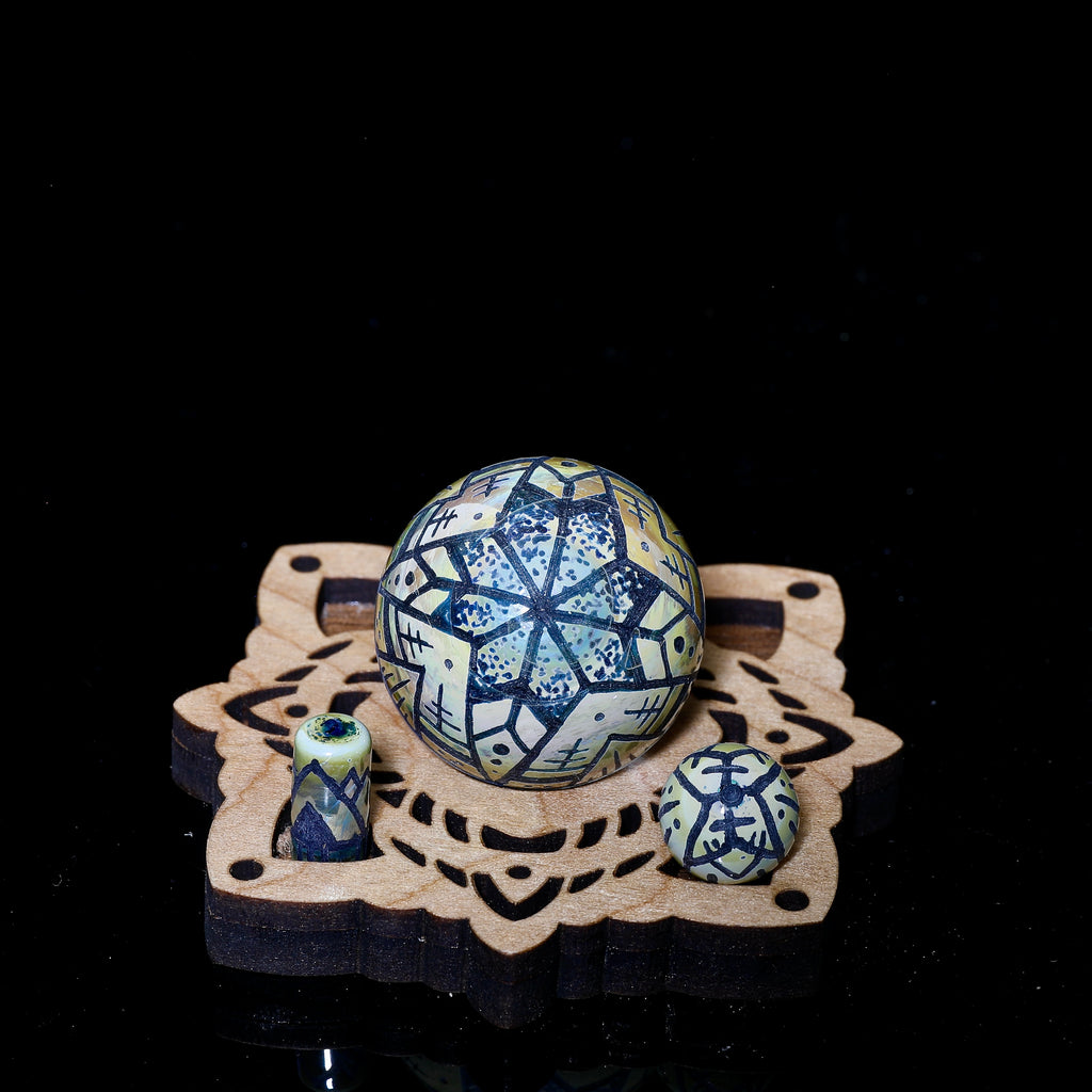 Cory Clark- HoneyComb Carving slurper sets