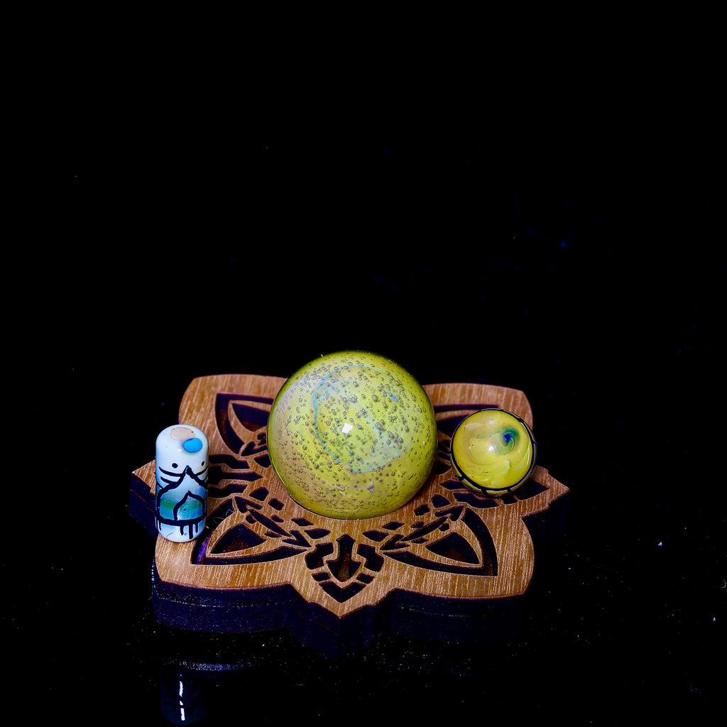 Cory Clark- Gold Carving slurper sets