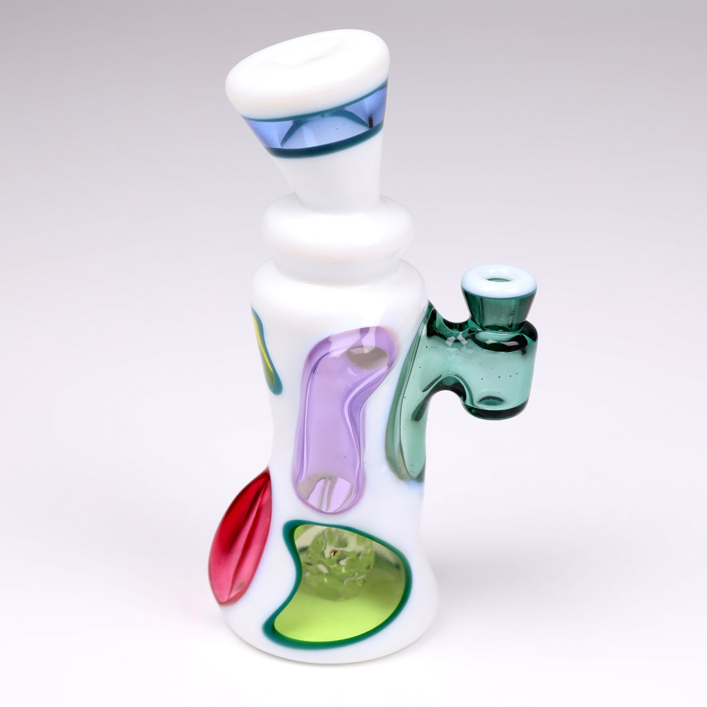 @rycraftedglass - Micro Recycler- Rainbow