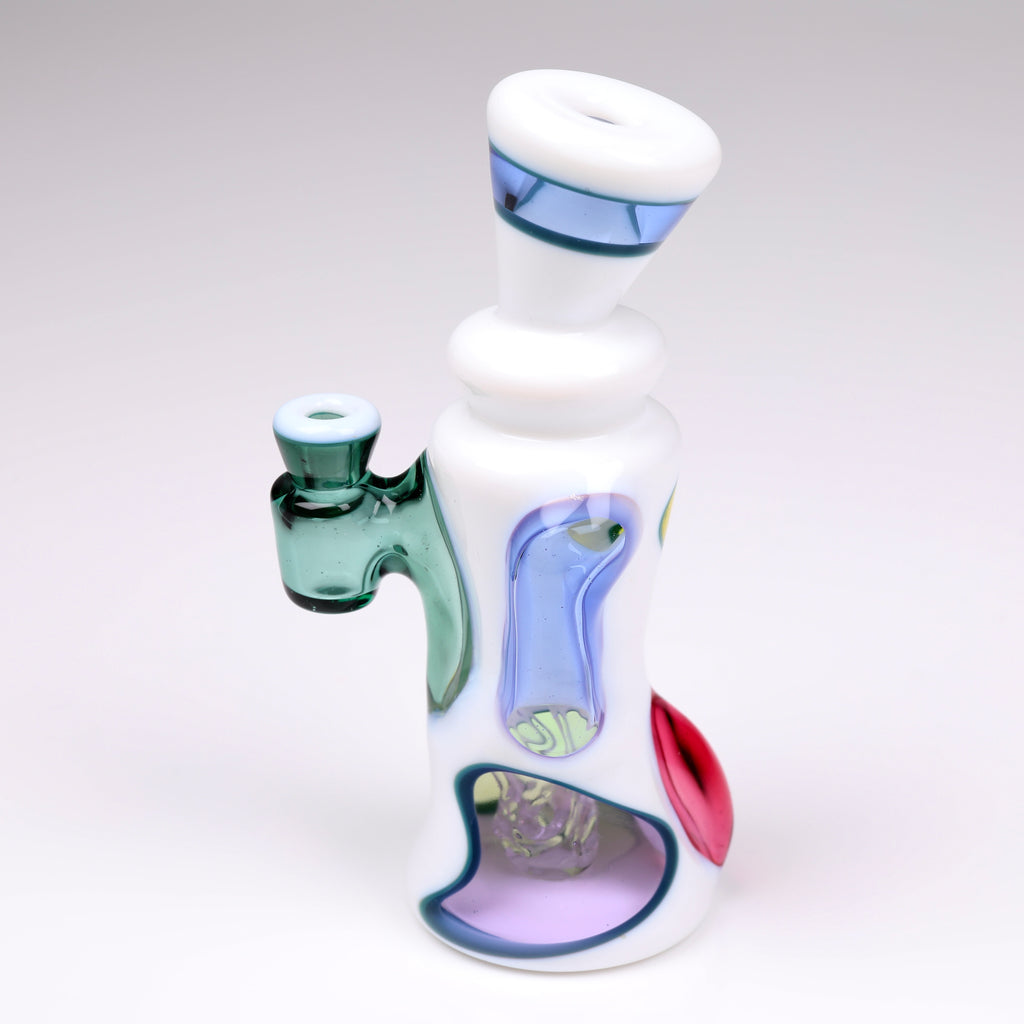 @rycraftedglass - Micro Recycler- Rainbow