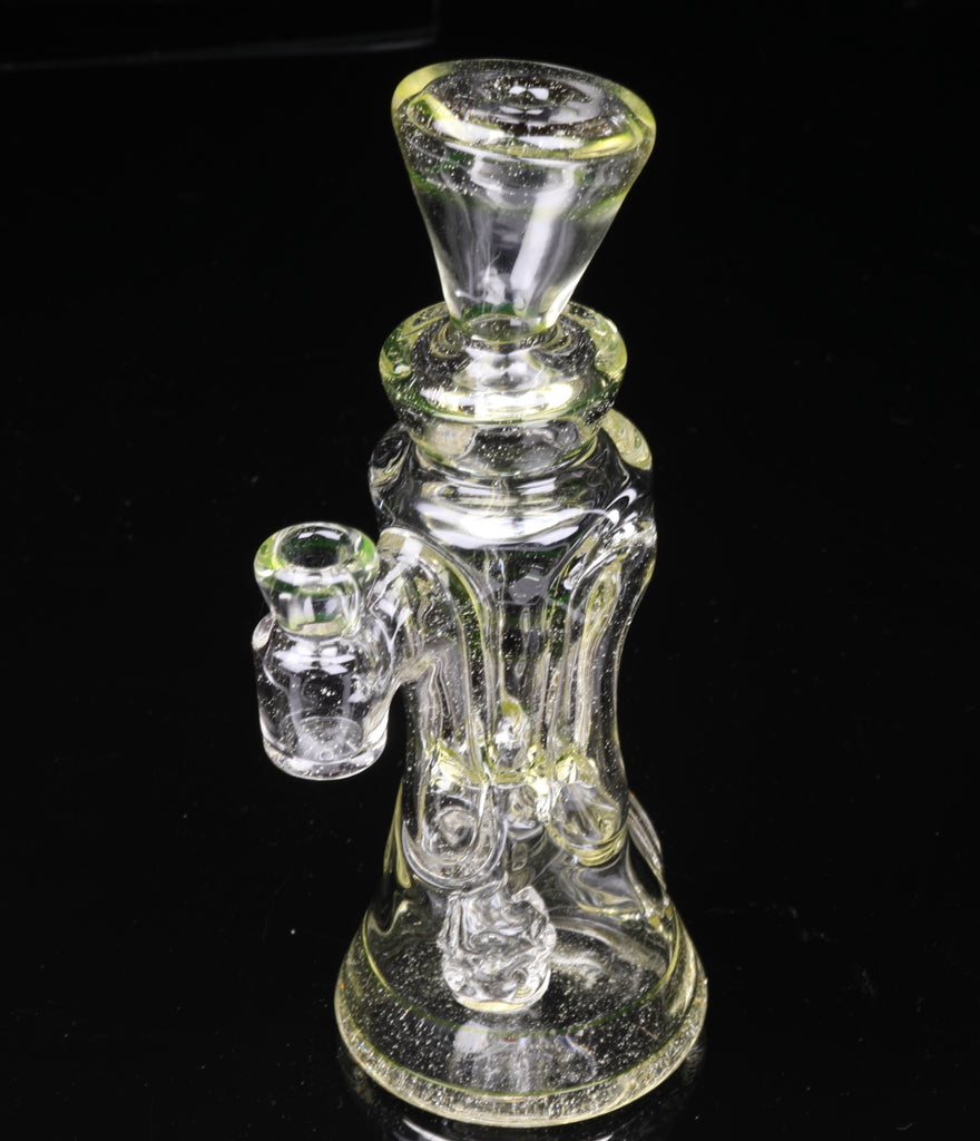 @rycraftedglass - Full Size Recycler- Full UV Lucy/Blue V