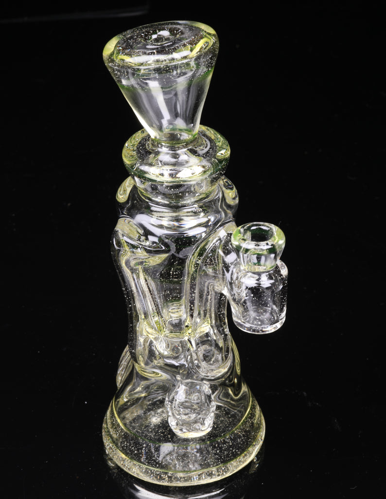 @rycraftedglass - Full Size Recycler- Full UV Lucy/Blue V