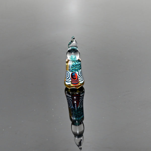 Hermit Glass Thumbprint Perfume Bottle