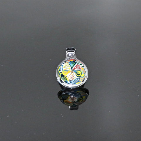 Hermit Glass Thumbprint Pendant