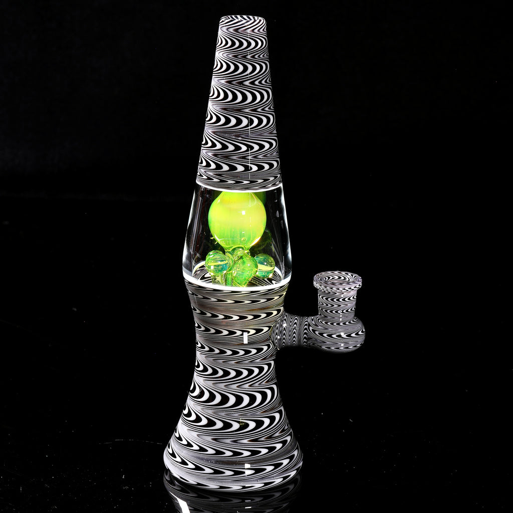 Blue Grass Glass- Lamp