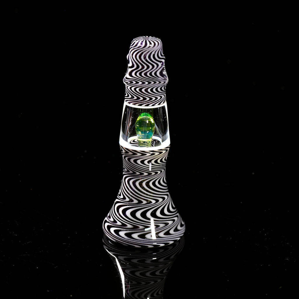 Blue Grass Glass- Lamp