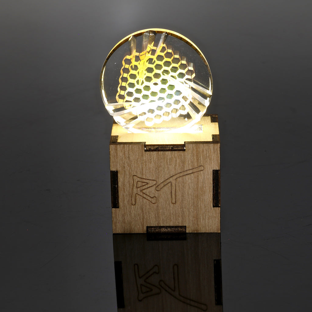 Ryan Teurfs x STr8 Glass Spinner Coin