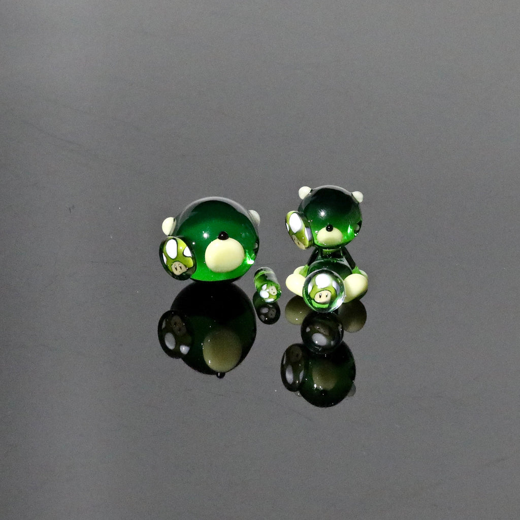 Hendy Green Mushroom Teddy Sluper Set