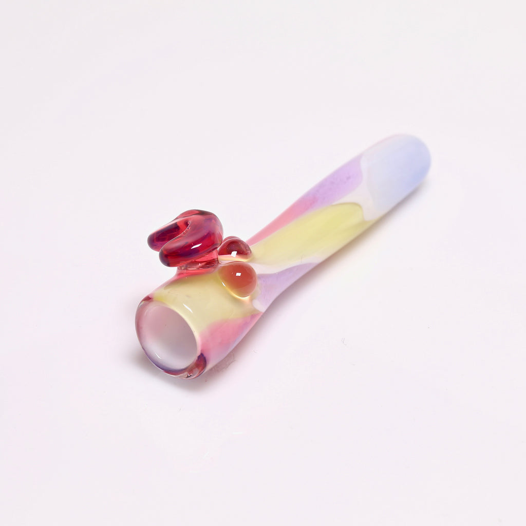 Bambi Glass Pomegranate & Cotton Candy Chillum