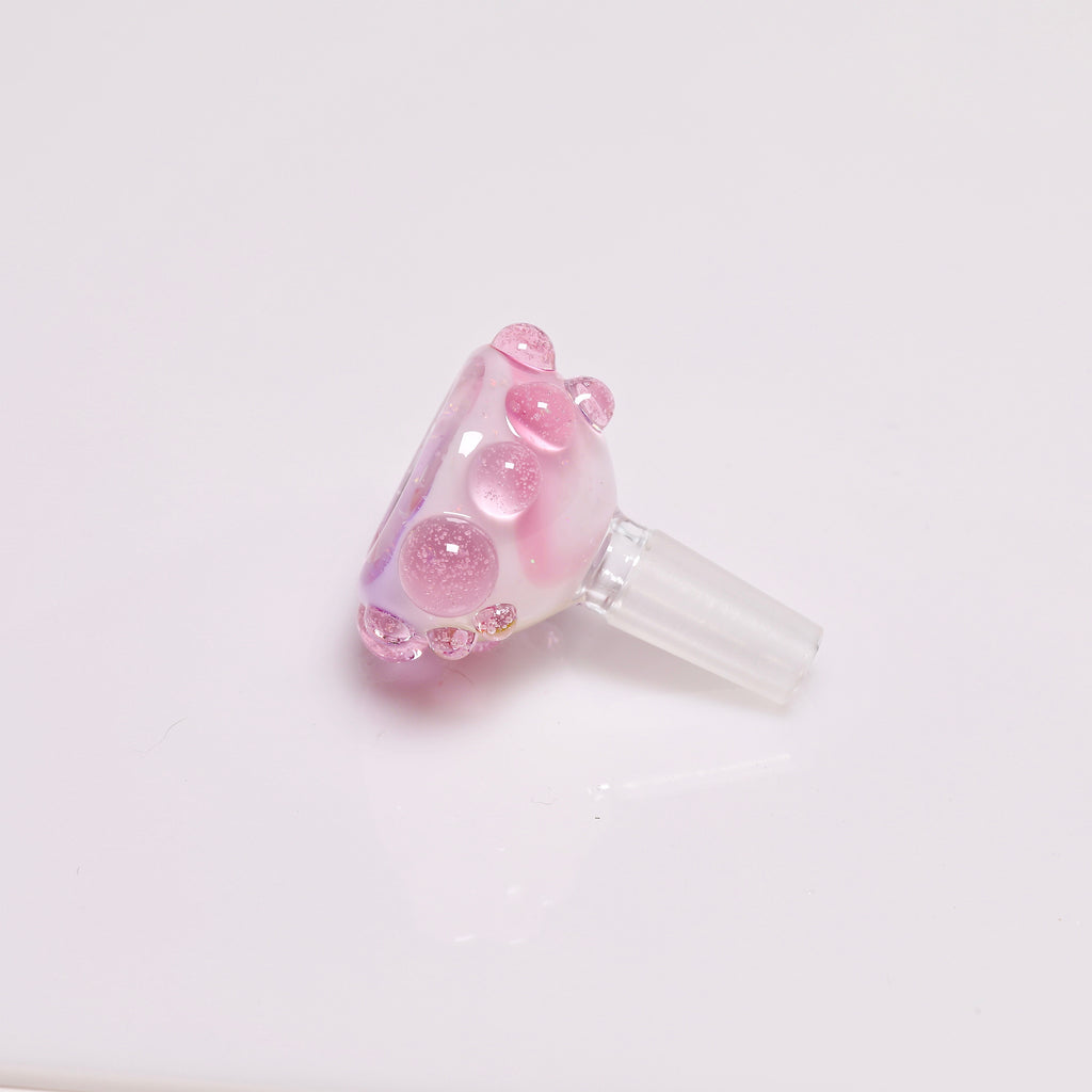 Bambi Glass Cotton Candy 10mm Slide